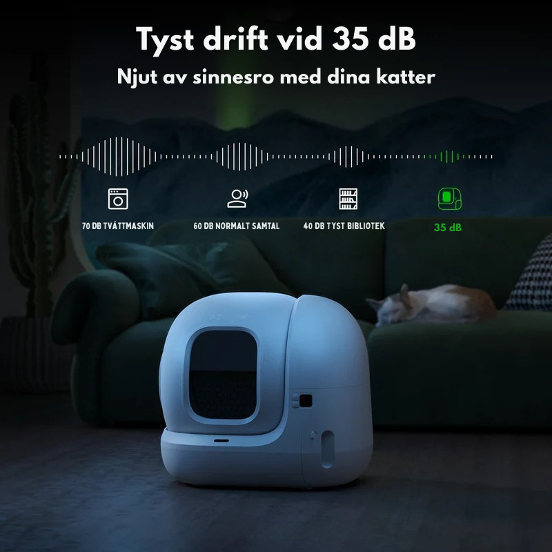 LitiClean™ automatisk kattlåda
