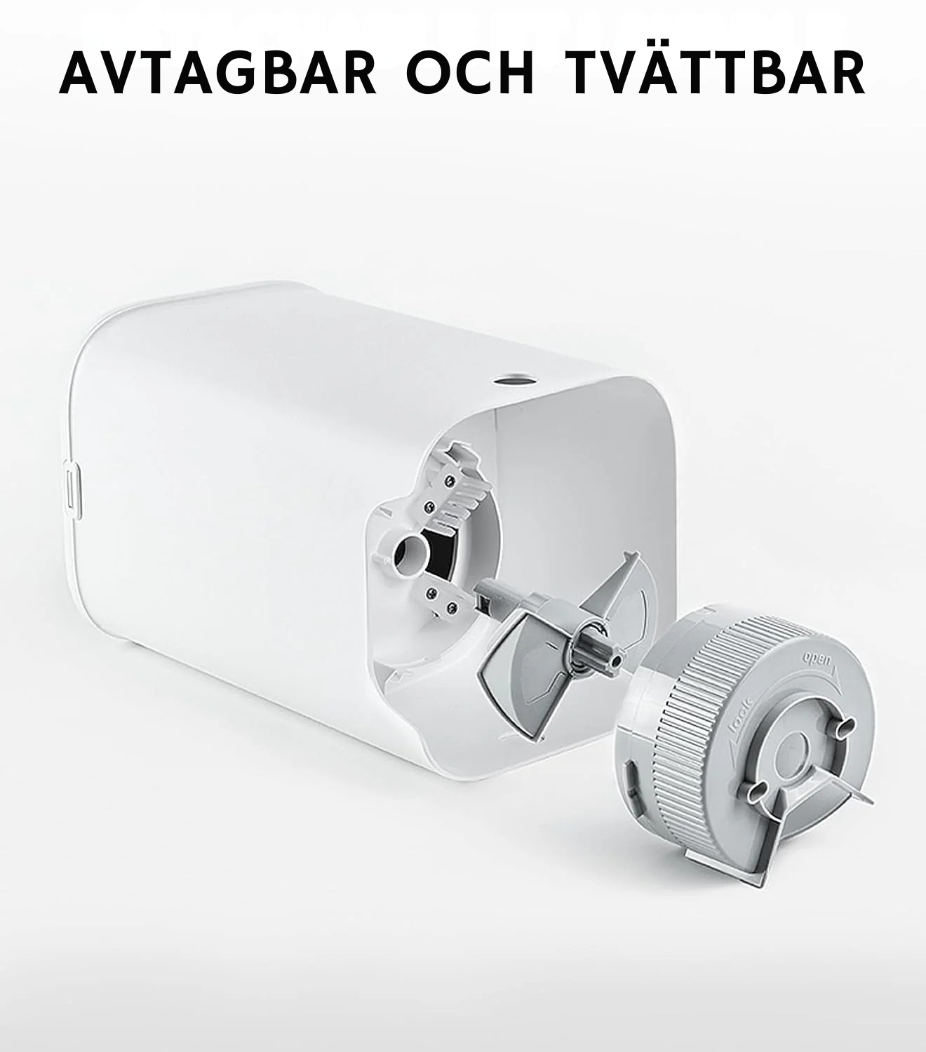 Automatisk foderautomat med dubbel behållare och kamera
